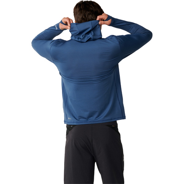 2026 Rip Curl Mens S-Series UPF Hooded Rash Vest 182MRV - Light Navy